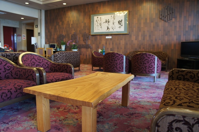 夕景湖畔 すいてんかく