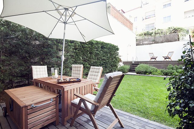 マイ スペース バルセロナ プライベート プール ガーデン