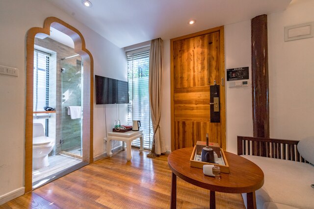 北京 ラ ザイ ナン ルオ グ シャン ワン フ ジン フォビディン シティ コートヤード ホテル