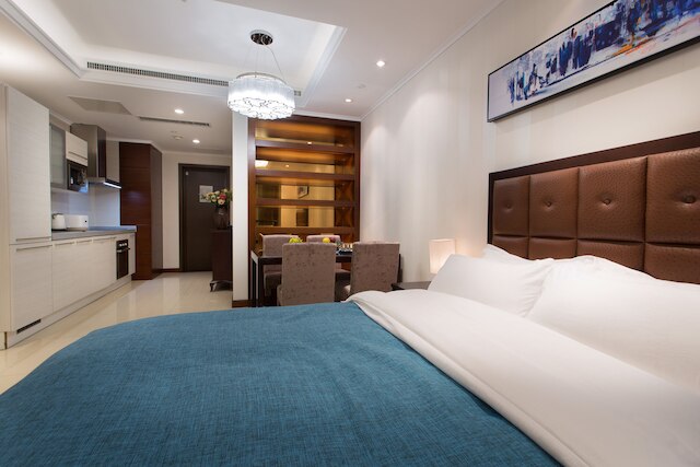 青島 ジンシャン WE ホリデイ アパートメント ウースー (青島金杉 WE 渡假公寓五四廣場店)