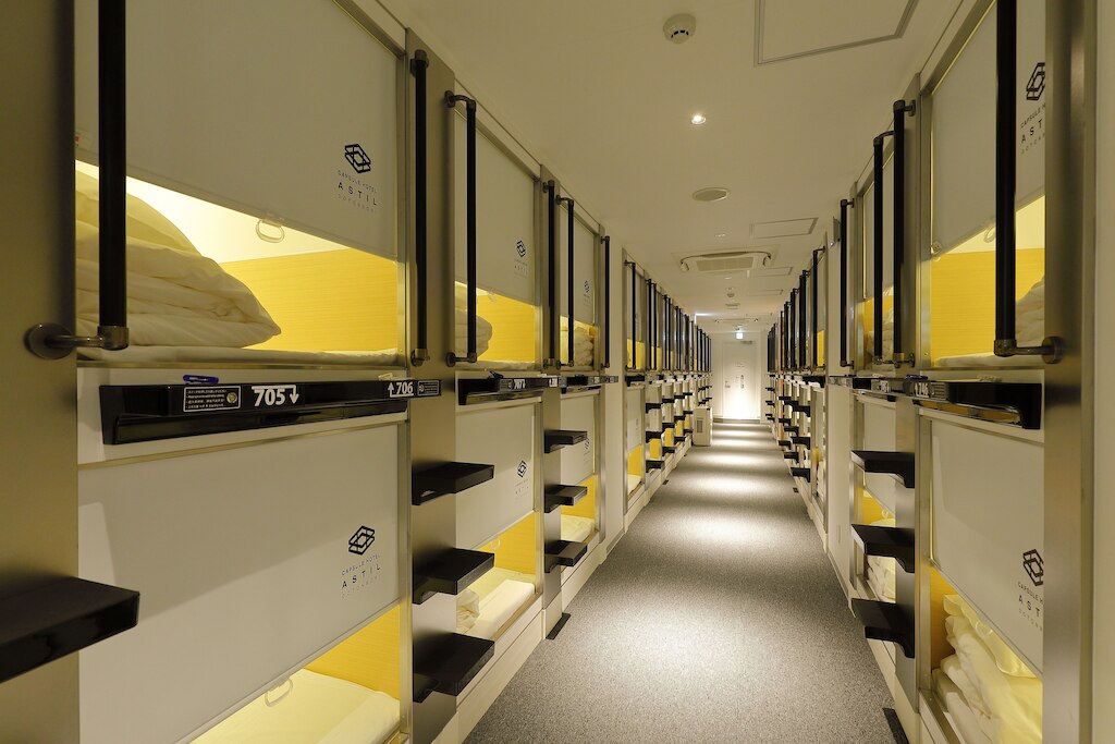 3.カプセルホテルアスティル道頓堀