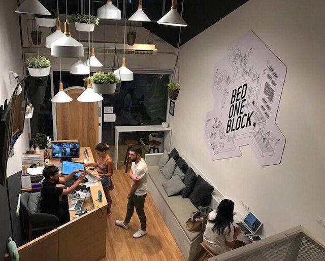 ベッド ワン ブロック ホステル