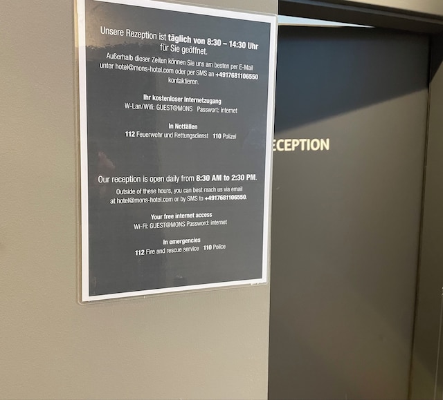 ホテル モンス アム ゲーテプラッツ