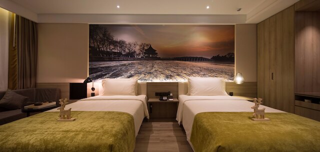 アトゥール ホテル サンユエンチャオ (北京三元橋亜朶酒店)北京 (汉庭酒店)