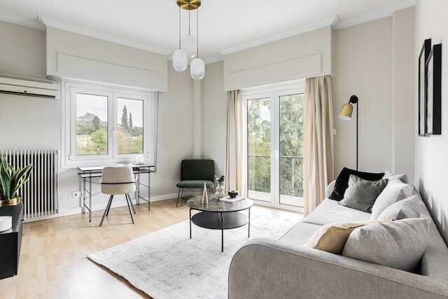 アップストリート ゼウス テンプル ビュー、ベッドルーム 2 室、アパートメント、アクロポリス プラカ