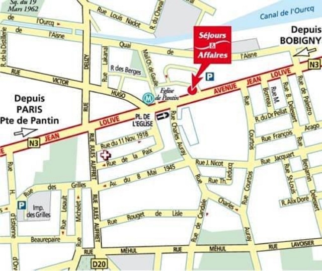 セジュール&アフェールパンタンシャルル・ド・ゴール