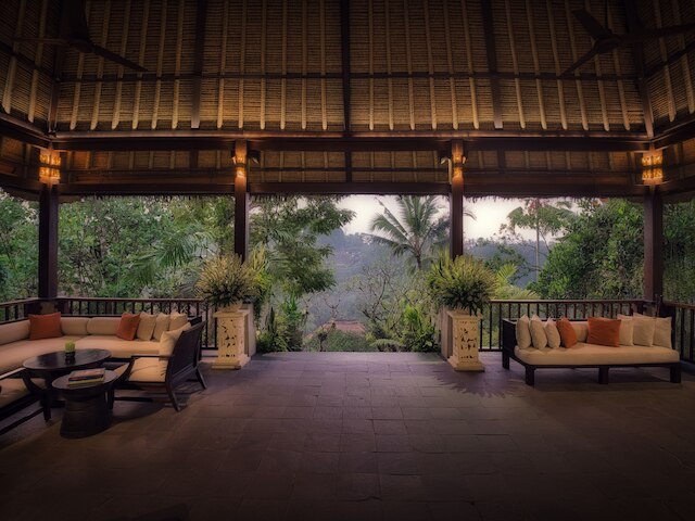 バリの吊り庭園