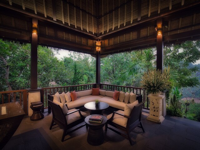 バリの吊り庭園