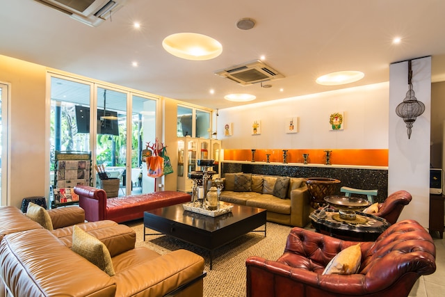 バブーナ ビーチフロント リビング