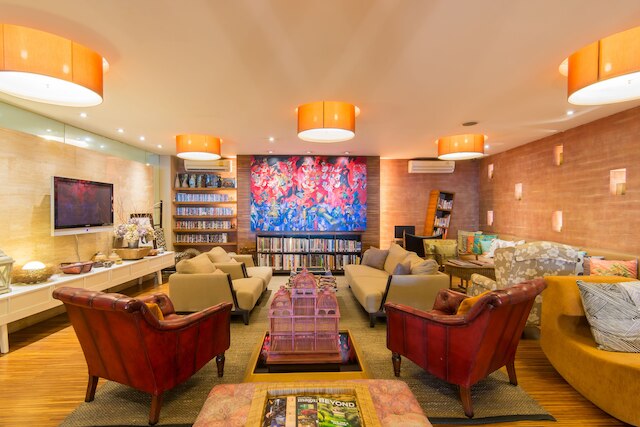 バブーナ ビーチフロント リビング