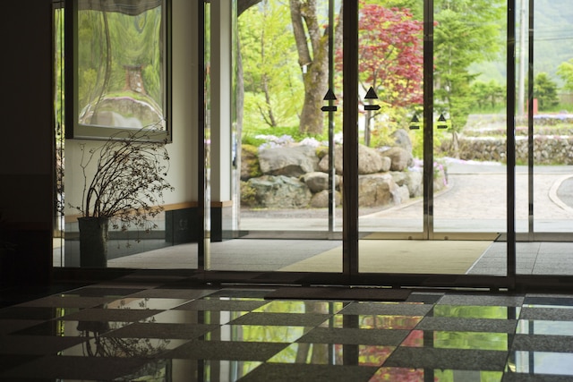 中尾高原ホテル　風車