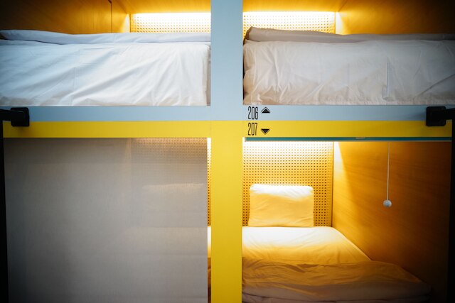 バラ カプセル ホステル バリ