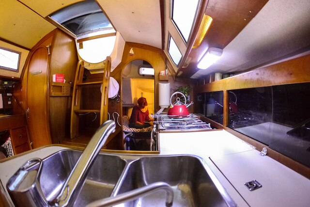 ノルワヴァイ スリープ イン ア ボート