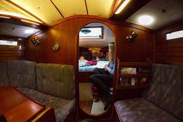 ノルワヴァイ スリープ イン ア ボート