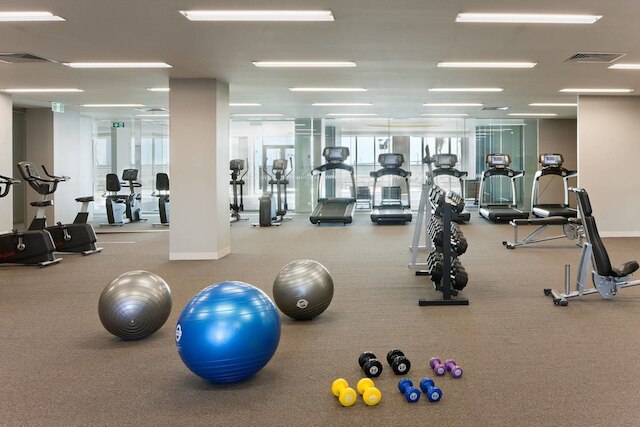 メルボルン ドックランズ コンカヴォ シービュー アパートメント