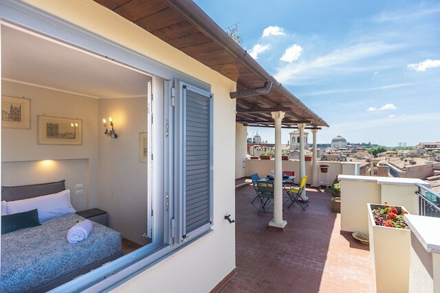 レンタル イン ローマ シーザー ペントハウス