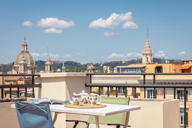 レンタル イン ローマ シーザー ペントハウス