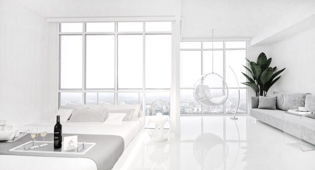 ペントハウス 7: スマート ラグジュアリー タワー ウエ パノラミック ビュー