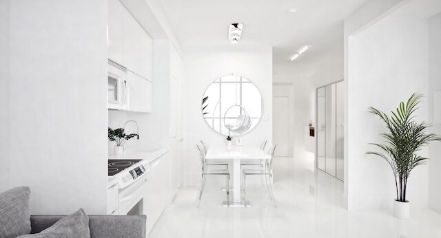 ペントハウス 7: スマート ラグジュアリー タワー ウエ パノラミック ビュー