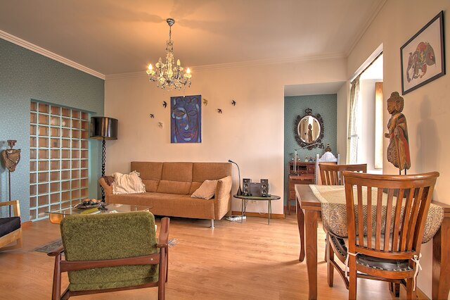 リバー ビュー、中心地 & 広々としたベッドルーム 1 室