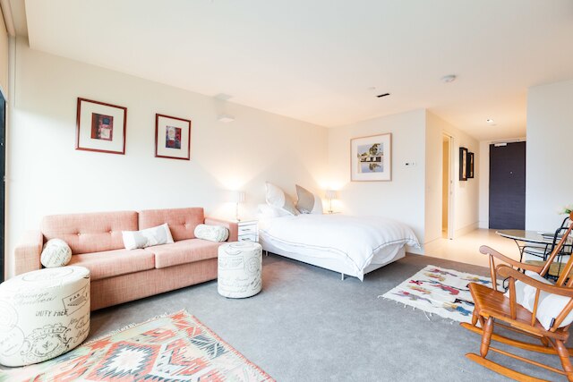 セレステ 1 ベッドルーム イースト メルボルン アパートメント