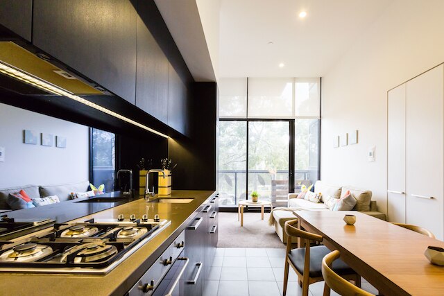 ジョージ 1 ベッドルーム ノース メルボルン アパートメント