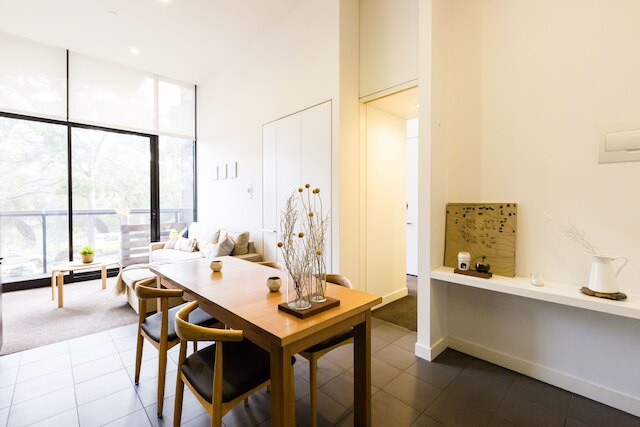 ジョージ 1 ベッドルーム ノース メルボルン アパートメント