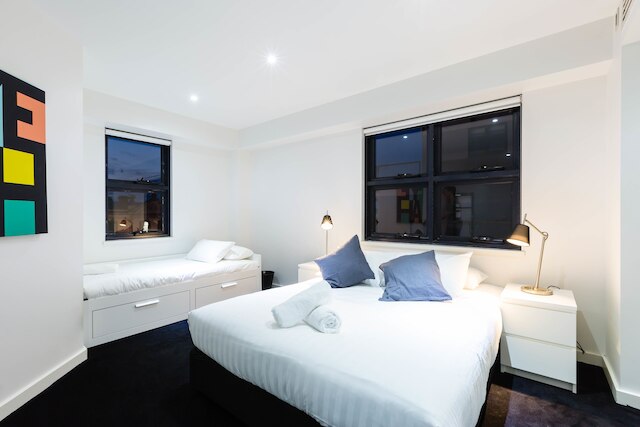 マディソン 3 ベッドルーム ポート メルボルン アパートメント