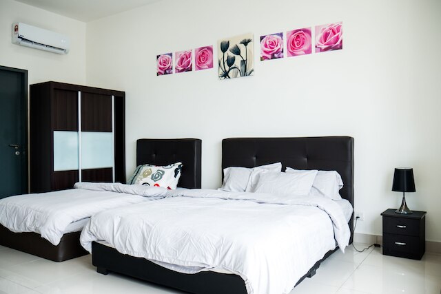 ダーメン レジデンス、ワイドベッド