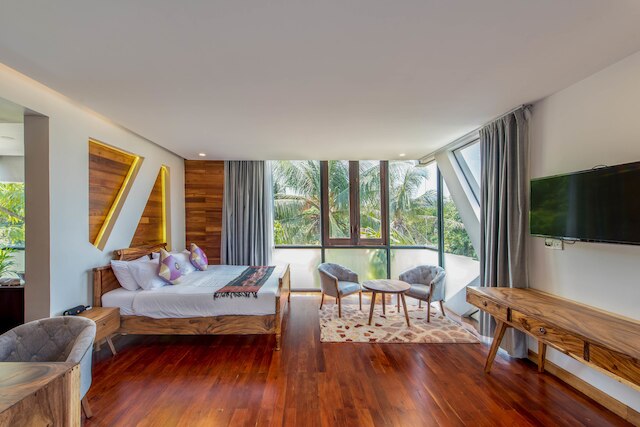 ヴィラ エターナル プライベート プール  3 フローズ & ルーフトップ テラス