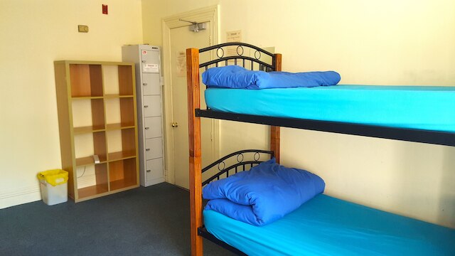 リュックサッカー バックパッカー ホステル