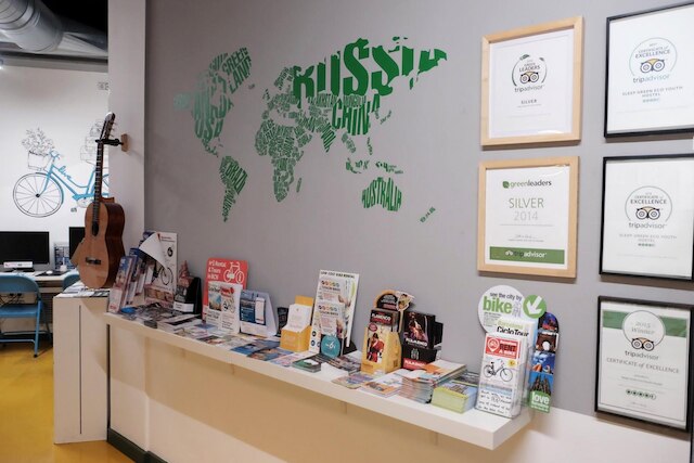 スリープ グリーン - サーティファイド エコ ユース ホステル バルセロナ