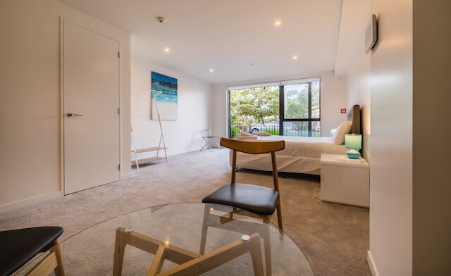 ラグジュアリー 3 ベッドルーム、専用バスルーム付き