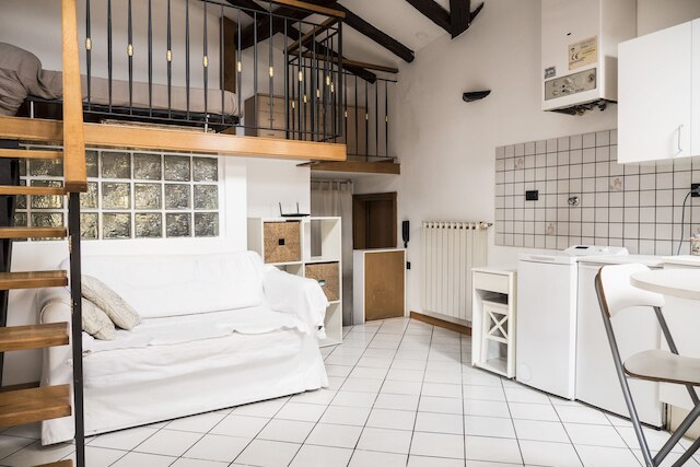 まさに中心部にある素敵で快適で静かなアパートメント