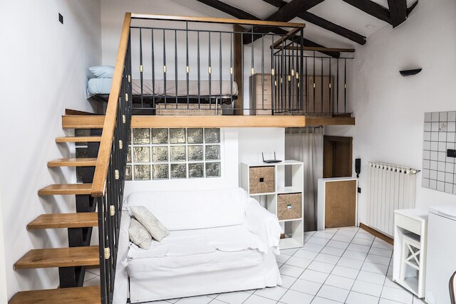 まさに中心部にある素敵で快適で静かなアパートメント