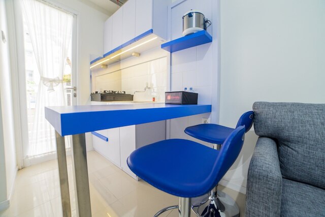 パラヒャンガン レジデンスの居心地の良いアパートメント、スイミング プールへ直接アクセス可能