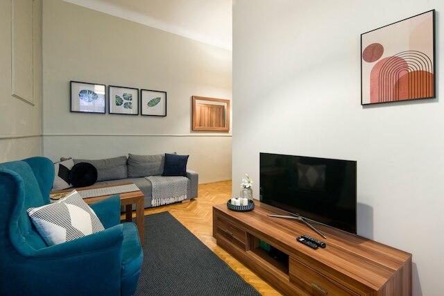 ウェイブラヴ ロイヤル、ベッドルーム 2 室の広々したアパートメント