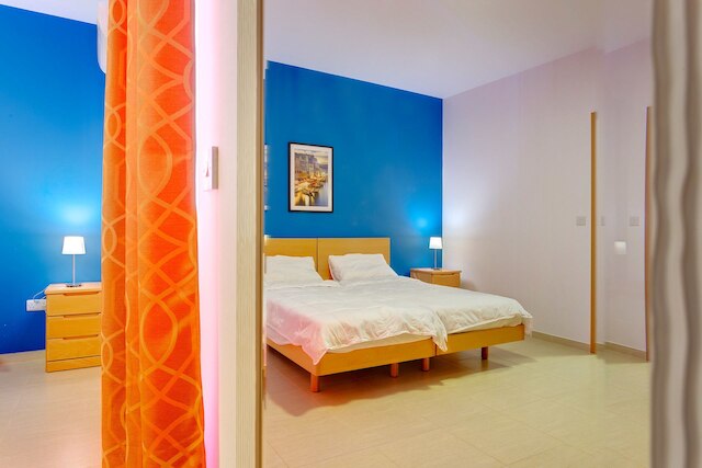 スリマの最高の立地にある居心地の良いアパートメント、ベッドルーム 1 室