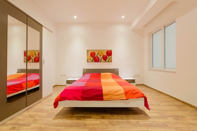 海辺の素敵なアパートメント、家族に最適