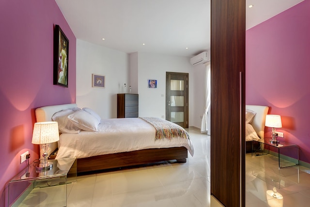 サン ジュリアンにある豪華なペントハウス、ベッドルーム 2 室