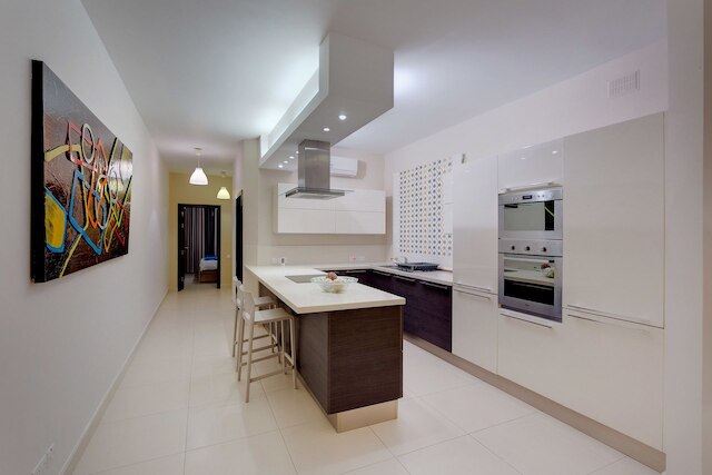 セントジュリアンズの好立地にある高級アパート