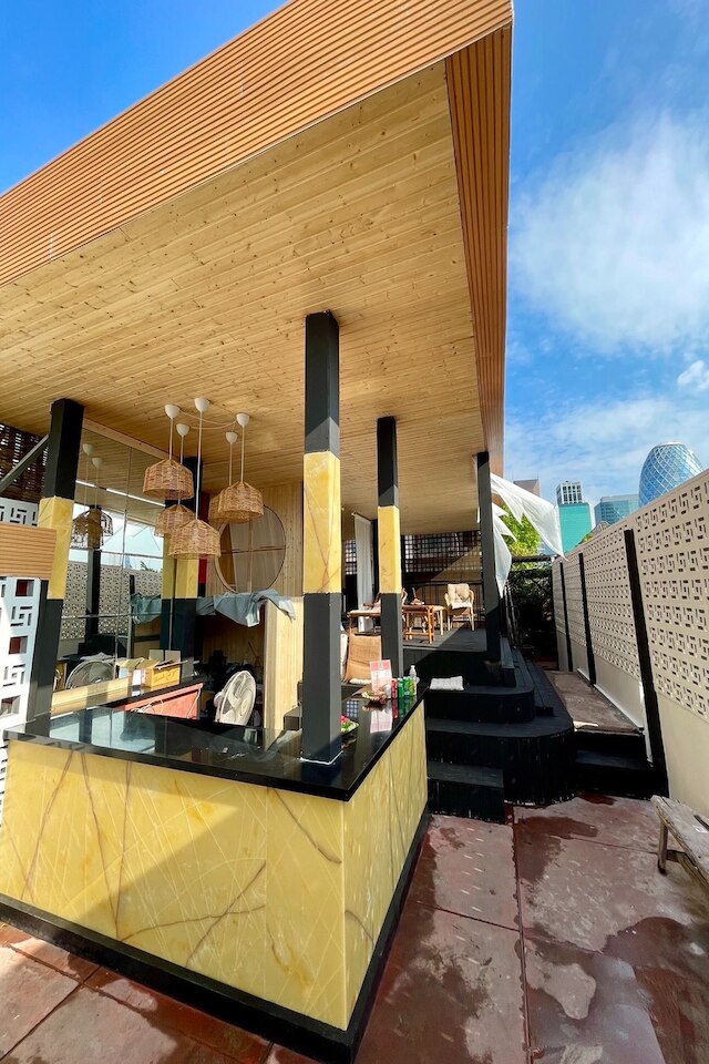 ブルー キャビン アリ スタイリッシュ ゲイ ポシュテル