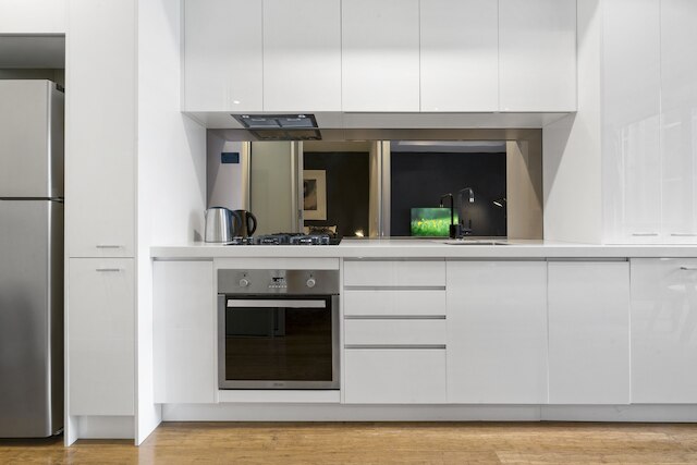 クリスティナ、ベッドルーム 1 室、メルボルン アパートメント