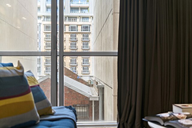 クリスティナ、ベッドルーム 1 室、メルボルン アパートメント