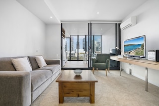 レイラ、ベッドルーム 1 室、メルボルン アパートメント