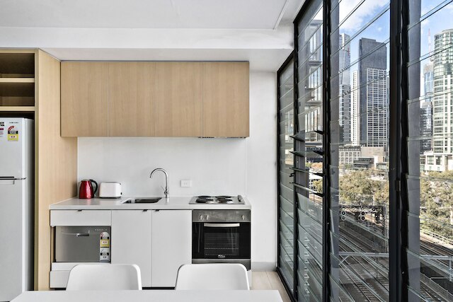 レイラ、ベッドルーム 1 室、メルボルン アパートメント