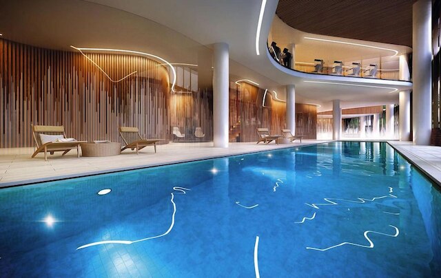 サブリナ、ベッドルーム 2 室、ドックランズ アパートメント