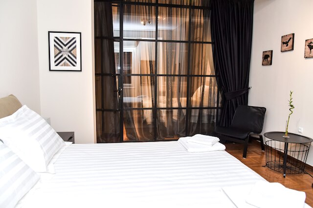 エカルシアの中央アパート、4人用2ベッドルーム