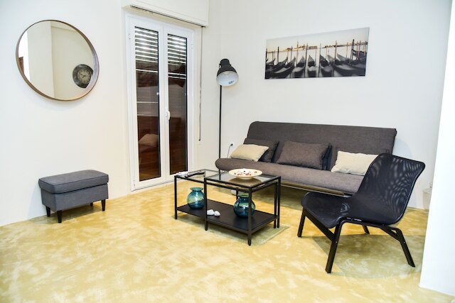 エカルシアの中央アパート、4人用2ベッドルーム