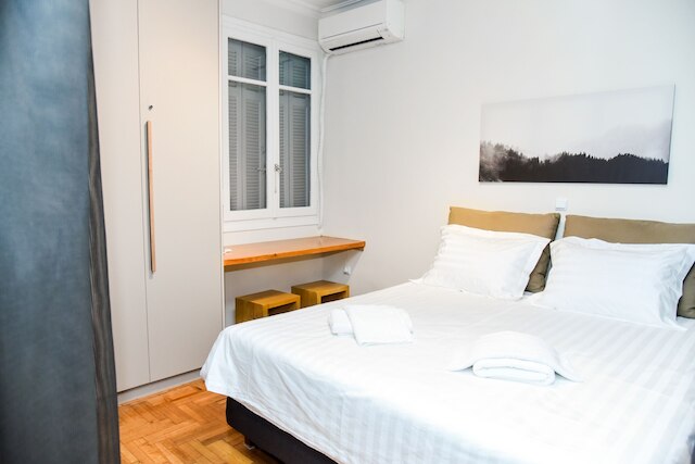 エカルシアの中央アパート、4人用2ベッドルーム